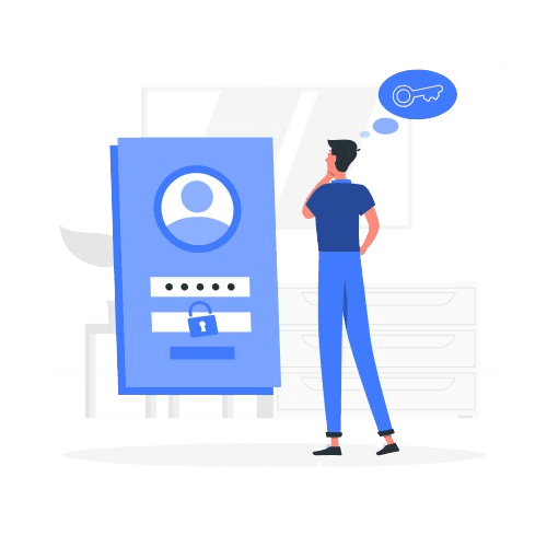 Forgot password illustration